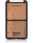 Catrice Butter Like Bronze & Contour konturovací paletka s bronzerem odstín 010 Born To Shape 9 g