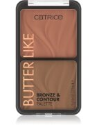 Catrice Butter Like Bronze & Contour konturovací paletka s bronzerem odstín 020 Shape It My Way 9 g