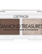 Catrice Diamond Treasures duo oční stíny odstín 01 Hazel Spark 2.8 g