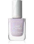 Catrice Sheer Beauties Strengthening Nail Polish posilující lak na nehty odstín 080 Lavender Whispers 10.5 ml