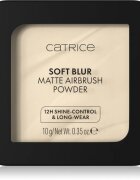 Catrice Soft Blur Matte Airbrush Powder zmatňující fixační pudr odstín 002W 10 g