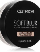 Catrice Soft Blur Matte Setting Powder sypký fixační pudr odstín 002 Absolute Translucent 8 g