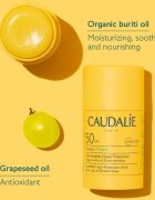 Caudalie Vinosun ochranná péče proti slunečnímu záření na obličej a citlivá místa SPF 50 15 g