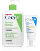 CeraVe Hydrating Cleanser sada pro hydrataci a vypnutí pokožky