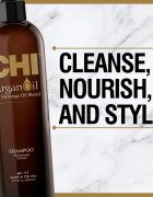CHI Argan Oil Shampoo vyživující šampon pro suché a poškozené vlasy 340 ml