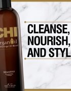 CHI Argan Oil Shampoo vyživující šampon pro suché a poškozené vlasy 739 ml