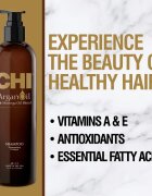 CHI Argan Oil Shampoo vyživující šampon pro suché a poškozené vlasy 739 ml