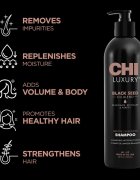 CHI Luxury Black Seed Oil Gentle Cleansing Shampoo jemný čisticí šampon 739 ml