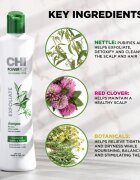 CHI Power Plus Exfoliate Shampoo exfoliační šampon pro obnovu pokožky hlavy 355 ml