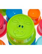 Chicco 2 in 1 Stacking Cups stohovací kelímky 9m+ 10 ks