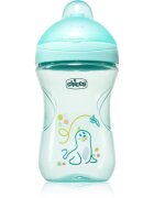 Chicco Advanced Cup 12m+ tréninkový hrnek s brčkem Teal 1 ks