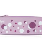 Chicco Always Smiling Set 6m+ sada zubní péče s pouzdrem Lilac