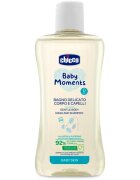 Chicco Baby Moments jemný dětský šampon na vlasy a tělo 200 ml