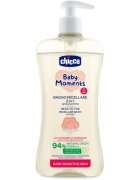 Chicco Baby Moments Sensitive micelární šampon na tělo a vlasy 500 ml