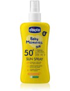 Chicco Baby Moments Sun opalovací sprej pro děti SPF 50+ 0 m+ 150 ml