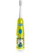 Chicco Electric Toothbrush 3y+ bateriový dětský zubní kartáček Tiger 1 ks