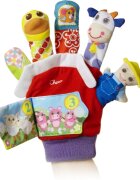 Chicco Finger Puppet 3m+ plyšová hračka 20 x 24 x 4 cm 1 ks