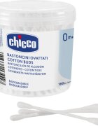 Chicco Hygiene vatové tyčinky 0m+ 160 ks