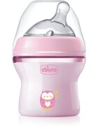 Chicco Natural Feeling Pink Girl kojenecká láhev 0 m+ 1 ks