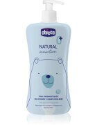 Chicco Natural Sensation Baby šampon a sprchový gel pro děti od narození 0+ 500 ml