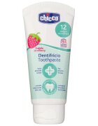 Chicco Oral Care Toothpaste zubní pasta pro děti příchuť Strawberry 12 m+ 50 ml