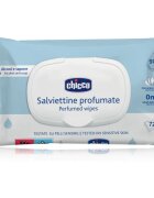 Chicco Perfumed Wipes 0m+ vlhčené ubrousky pro děti s lehkou parfemací 72 ks