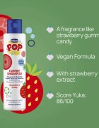 Chicco Pop Comby Shampoo & Conditioner šampon a kondicionér Strawberry 250 ml
