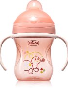 Chicco Training Cup 6m+ tréninkový hrnek s držadly Pink 1 ks