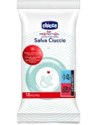 Chicco Wipes vlhčené ubrousky na dudlík 16 ks
