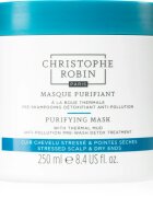 Christophe Robin Purifying Purifying Mask čisticí maska pro vlasy vystavené znečištěnému ovzduší 250 ml