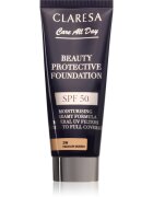 Claresa Care All Day Beauty Protective Foundation ochranný make-up SPF 50 odstín 2W Medium Warm 30 ml