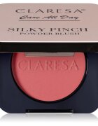 Claresa Care All Day Silky Pinch Powder Blush kompaktní tvářenka pro dlouhotrvající efekt 01 Hibiscus 2 g