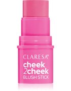 Claresa Cheek 2 Cheek krémová tvářenka v tyčince odstín 01 Candy Pink 6 g