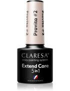 Claresa Extend Care 5 in 1 Provita podkladový lak pro gelové nehty s regeneračním účinkem odstín #2 5 g