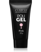 Claresa Poli Gel gel pro modeláž nehtů odstín Pink 30 g