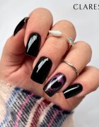 Claresa SoakOff UV/LED Color Black gelový lak na nehty odstín 900 5 g