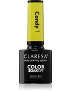 Claresa SoakOff UV/LED Color Candy gelový lak na nehty odstín 1 5 g