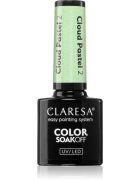 Claresa SoakOff UV/LED Color Cloud Pastel gelový lak na nehty s použitím UV/LED lampy odstín 2 5 g