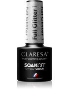 Claresa SoakOff UV/LED Color Full Glitter gelový lak na nehty odstín 1 5 g