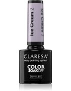 Claresa SoakOff UV/LED Color Ice Cream gelový lak na nehty odstín 2 5 g
