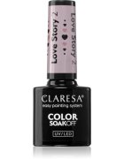 Claresa SoakOff UV/LED Color Love Story gelový lak na nehty odstín 2 5 g