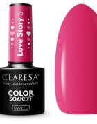 Claresa SoakOff UV/LED Color Love Story gelový lak na nehty odstín 5 5 g