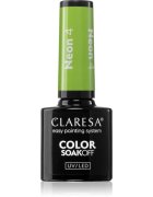 Claresa SoakOff UV/LED Color Neon gelový lak na nehty odstín 4 5 g