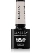 Claresa SoakOff UV/LED Color Nude gelový lak na nehty odstín 122 5 g