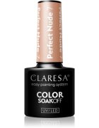 Claresa SoakOff UV/LED Color Perfect Nude gelový lak na nehty odstín 7 5 g
