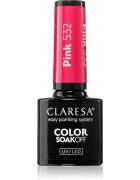 Claresa SoakOff UV/LED Color Sunny Garden gelový lak na nehty odstín Pink 532 5 g