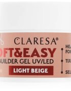 Claresa Soft&Easy Builder Gel podkladový gel na nehty odstín Light Beige 12 g