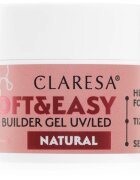 Claresa Soft&Easy Builder Gel podkladový gel na nehty odstín Natural 12 g