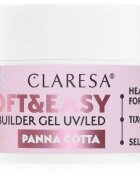 Claresa Soft&Easy Builder Gel podkladový gel na nehty odstín Panna Cotta 12 g