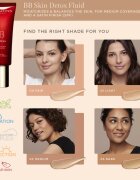 Clarins BB Skin Detox Fluid hydratační BB krém SPF 25 odstín 01 Light 45 ml